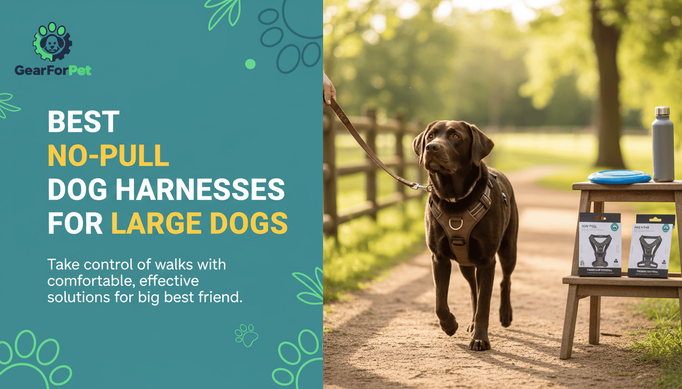 Best No-Pull Dog Harnesses for Large Dogs