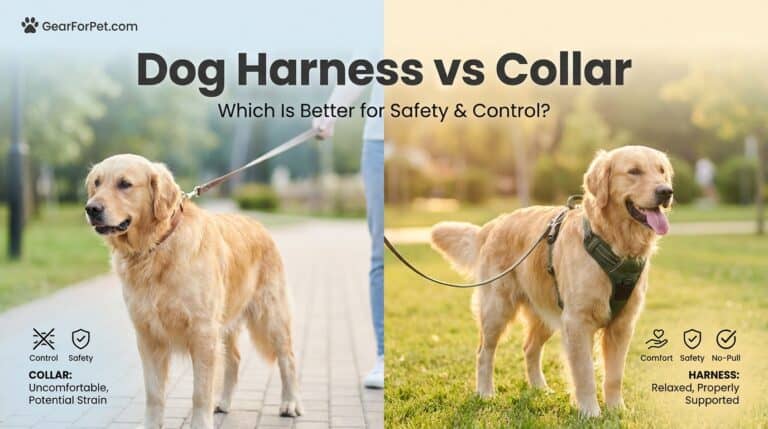 Dog Harness vs Collar