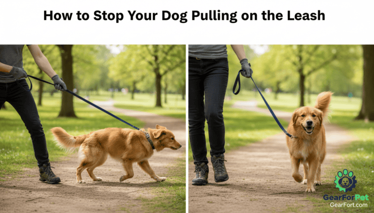 How to Stop Your Dog Pulling on the Leash