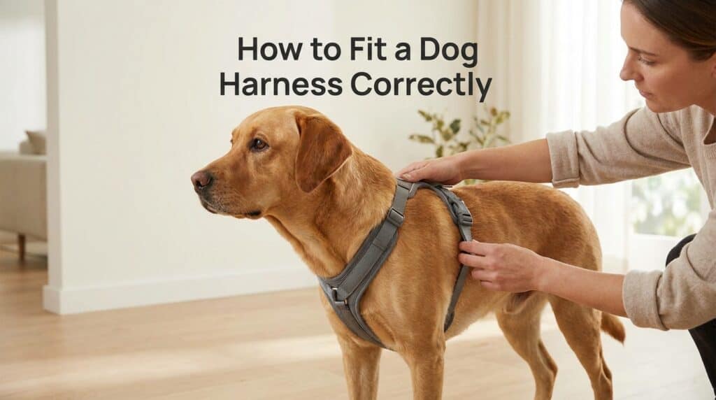 Fit a Dog Harness Correctly