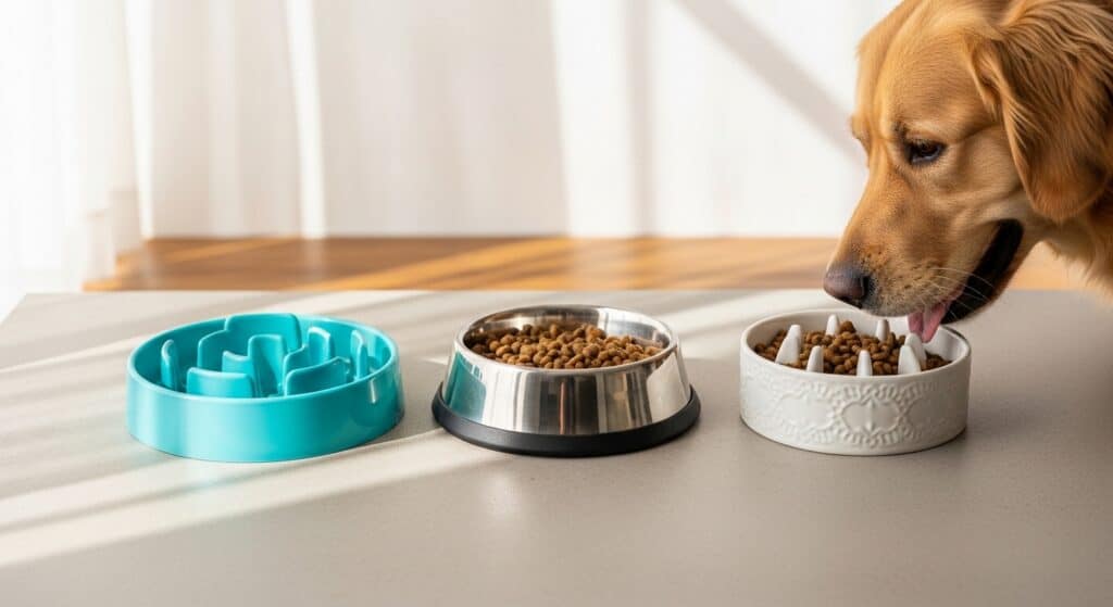 Sllow Feeder Dog Bowls