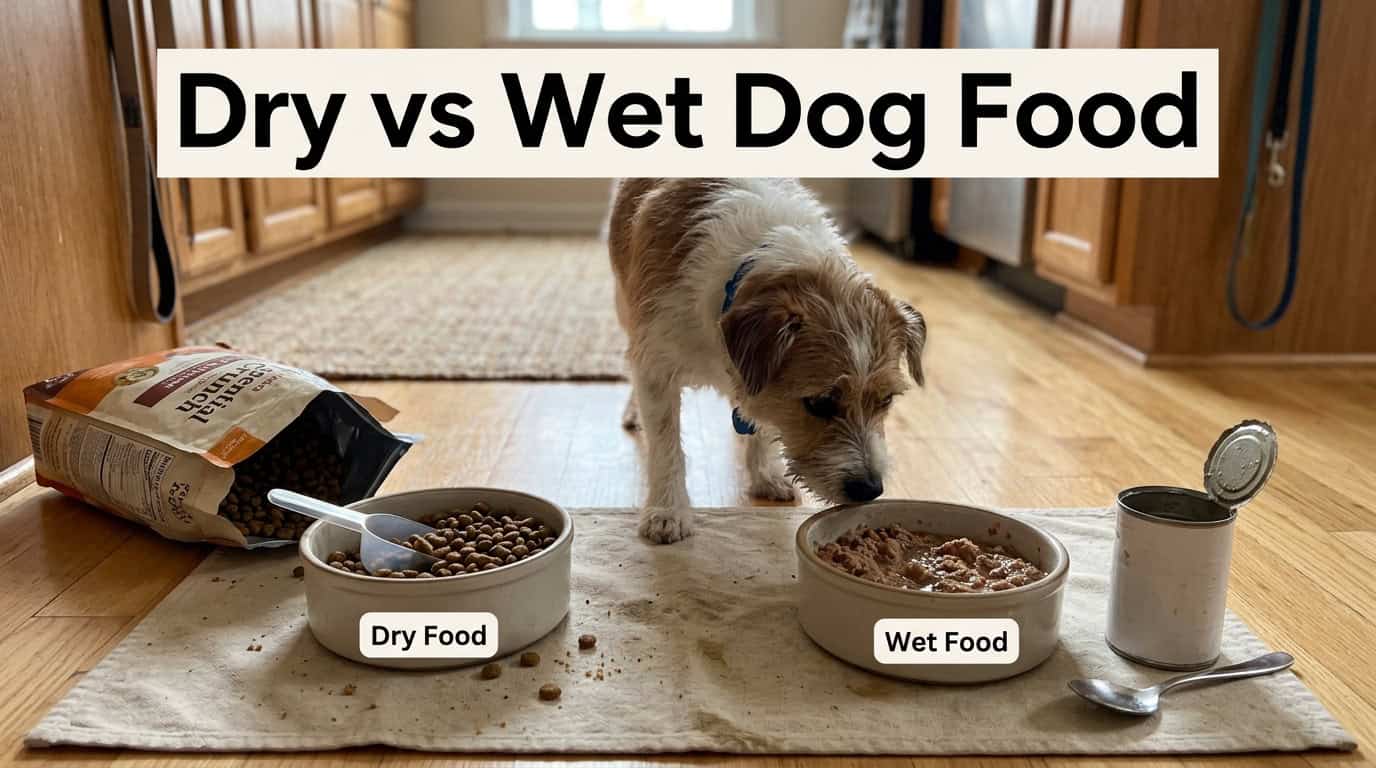 Dry vs Wet Dog Food