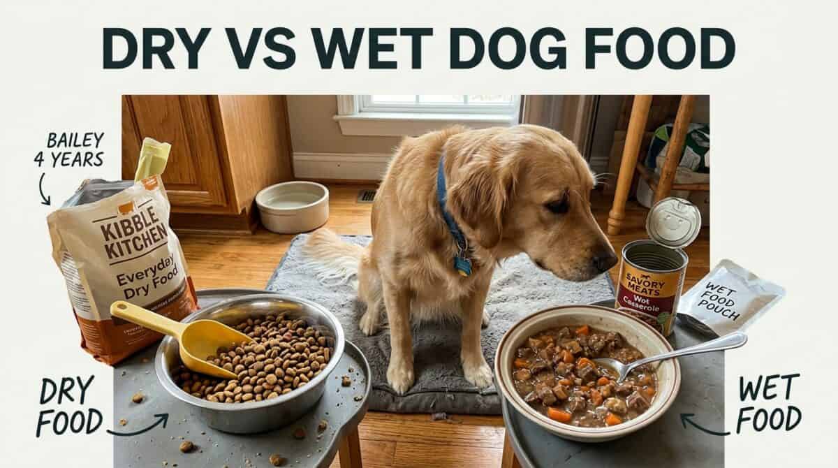 Dry vs Wet Dog Food