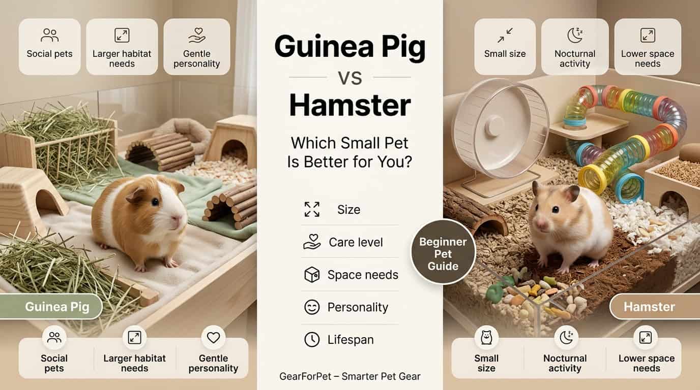 Guinea Pig vs Hamster