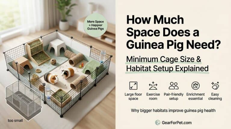 How Much Space Does a Guinea Pig Need